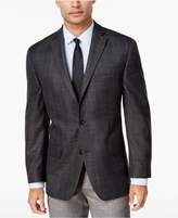 Thumbnail for your product : Michael Kors Michael Kors Men's Big and Tall Classic-Fit Gray Plaid Sport Coat