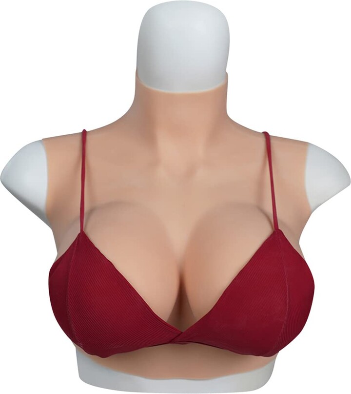 Yuewen Wear Comfortable Silicone Breast Form Realistic Breastplate for