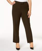 Thumbnail for your product : Anne Klein Plus Size Extended-Tab Pants