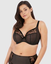 Thumbnail for your product : Elomi Women's Black Bras - Charley Underwire Plunge Bra - Size 40FF at The Iconic