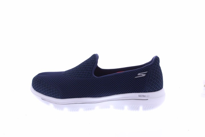 navy blue slip on trainers womens