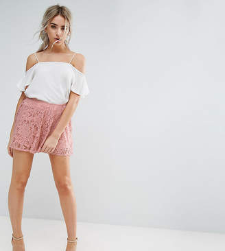 Missguided Petite Floaty Lace Shorts