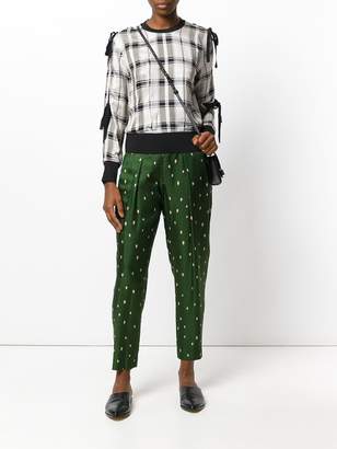 3.1 Phillip Lim polka dot tailored trousers