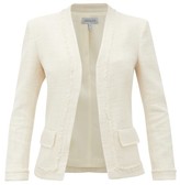 Thumbnail for your product : ODYSSEE Marlin Cotton-blend Tweed Jacket - Ivory