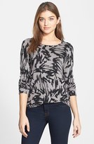 Thumbnail for your product : Vince Camuto Print Boatneck Top