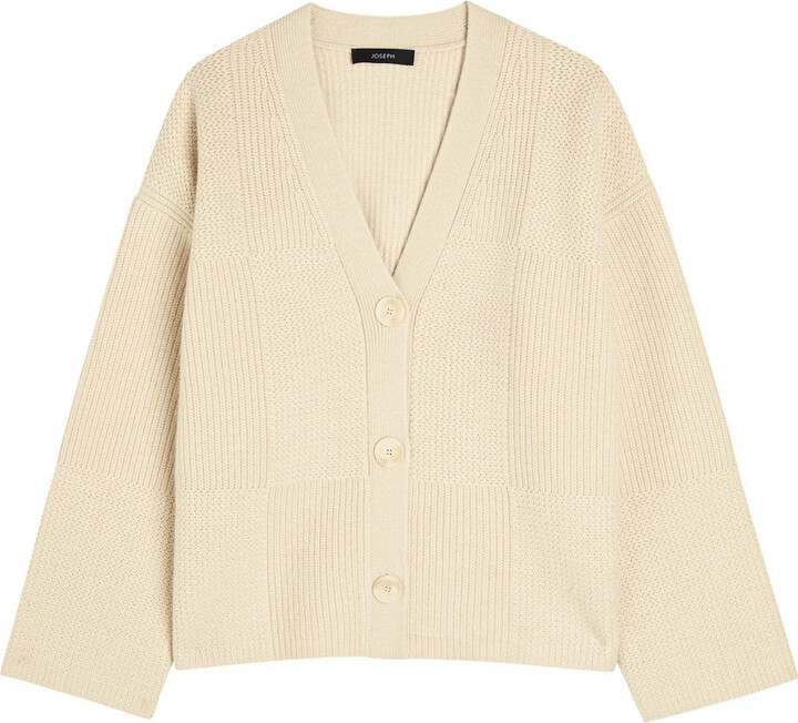 Joseph Ribbed Knit Cardigan