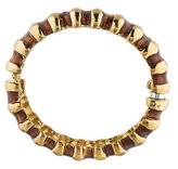 Thumbnail for your product : Kenneth Jay Lane Grooved Resin Bangle