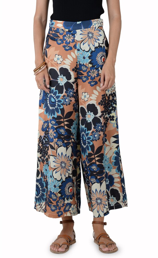 Floral Wide Leg Trousers | Shop the world's largest collection of 