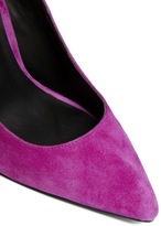 Thumbnail for your product : KG by Kurt Geiger Bailey Fuchsia Suede Heeled Court Shoes