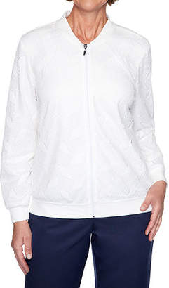 alfred dunner bomber jacket