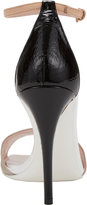 Thumbnail for your product : Narciso Rodriguez Snakeskin Ankle-Strap Sandal