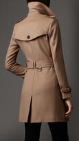 Thumbnail for your product : Burberry Mid-Length Wool Cashmere Trench Coat