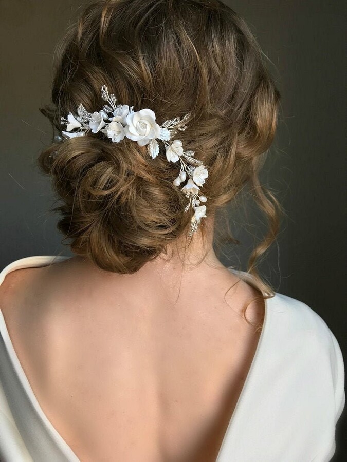 rustic wedding headpieces