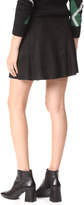 Thumbnail for your product : BB Dakota Aileen Faux Suede Skirt