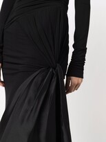 Thumbnail for your product : No.21 Long-Sleeve Gathered Dress