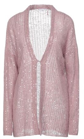 pink sparkly cardigan