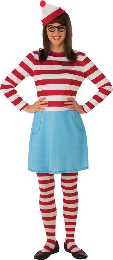 RUBIES II Where’s Waldo Womens Wenda Costume