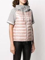Thumbnail for your product : Herno Short-Sleeved Quilted-Down Jacket