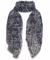 Thumbnail for your product : Vivienne Westwood Graffiti Scarf