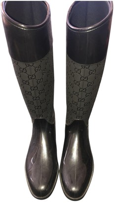gucci rubber boots