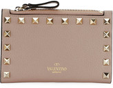 Thumbnail for your product : Valentino Garavani Rockstud Coin Purse/Card Case