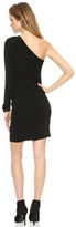 Thumbnail for your product : Yigal Azrouel Cut25 by One Shoulder Zip Front Dress