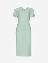 Thumbnail for your product : Roland Mouret Vernon wool midi dress
