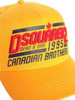 Thumbnail for your product : DSQUARED2 1995 BROTHERS CANVAS & MESH TRUCKER HAT