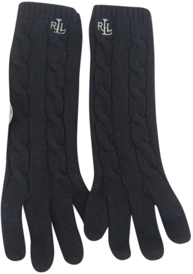 ralph lauren wool gloves