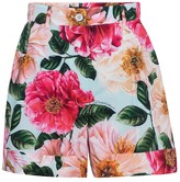 Thumbnail for your product : Dolce & Gabbana Floral cotton shorts