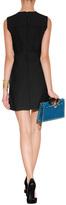 Thumbnail for your product : Victoria Beckham Victoria, Sleeveless High-Waisted Mini-Dress in Navy