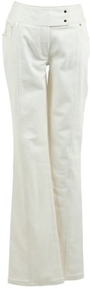 Tom Ford White Cotton Jeans for Women