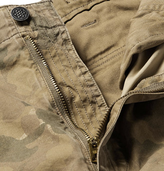 RRL - Miller Camouflage-Print Cotton-Blend Cargo Trousers