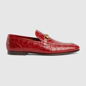 Gucci mens red shoes Clearance