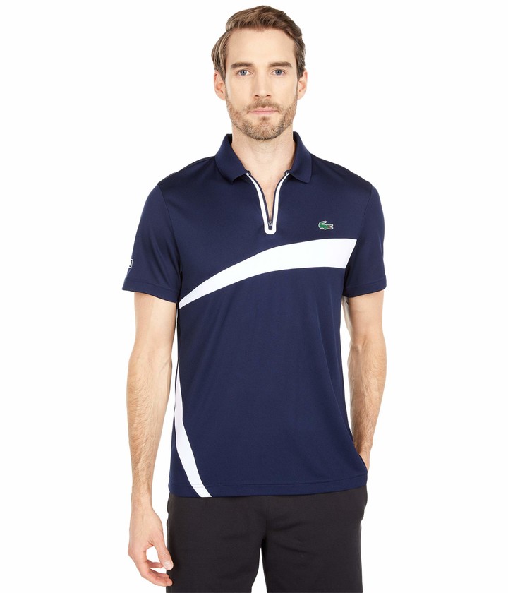 Men's Lacoste SPORT x Novak Djokovic Breathable Stretch Regular Fit Polo  Shirt | LACOSTE