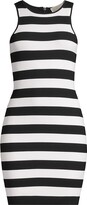 Thumbnail for your product : MICHAEL Michael Kors Striped Mini Tank Dress