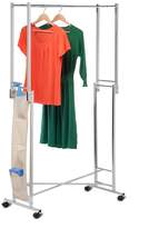 Thumbnail for your product : Honey-Can-Do Steel Double Folding Square Tube Garment Rack