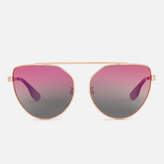 Thumbnail for your product : McQ Women's Metal Frame Sunglasses - Gold/Pink