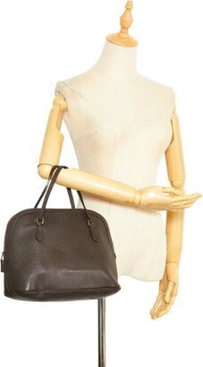 Gucci Mini Dome Microguccissima GG Leather Crossbody Top Handle Bag –