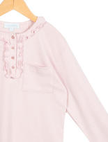 Thumbnail for your product : Marie Chantal Girls' Ruffle-Trimmed Knit Top w/ Tags