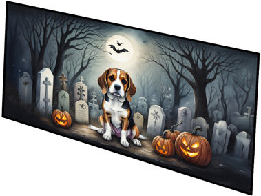 East Urban Home Koree Non-Slip Halloween Outdoor Doormat