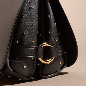 Burberry The Bridle Bag in Leather and Rivets