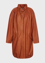 Thumbnail for your product : Giorgio Armani Oversized, Lambskin Pea Coat