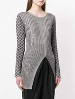 Thumbnail for your product : Chloé horse-intarsia sequined jumper