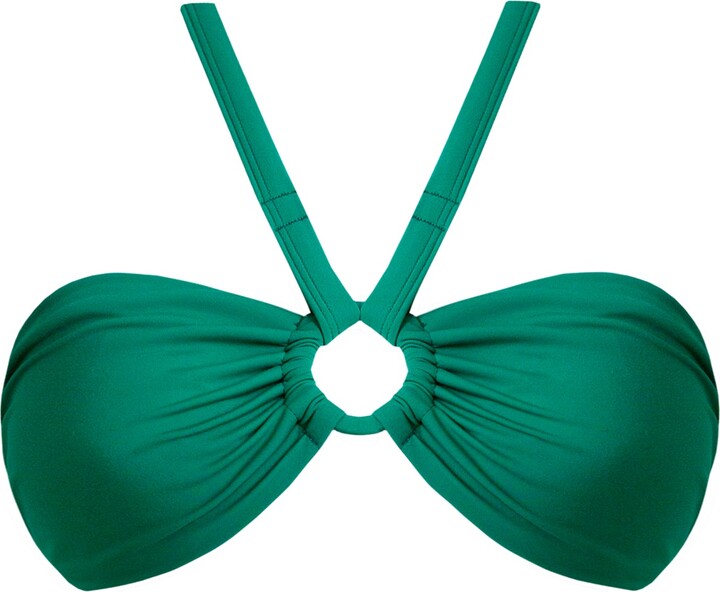 LEONESSA Lingerie Heraklion Bikini Top Green ShopStyle Two Piece