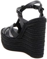 Thumbnail for your product : Saint Laurent 'tribute' Wedge Sandal