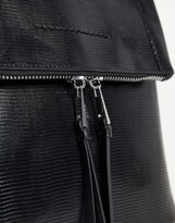 Thumbnail for your product : Call it SPRING by ALDO zipped backpack in black lizard