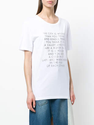 Each X Other text print T-shirt