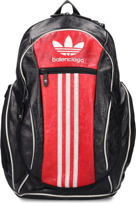 バッグ adidas BALENCIAGA small Backpack Balenciaga x adidas Small Backpack Black in Aged Arena