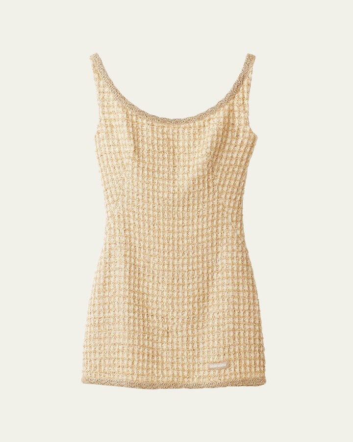 Miu Miu Crochet Mini Dress